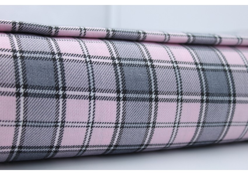 Grey and hot sale pink tartan kilt